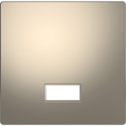 MTN3350-6050 D-life клавиша с полем для символа, никель Merten