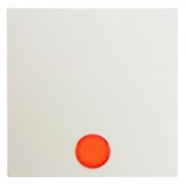 16218982 Клавиша в комплекте с 5 линзами цвет: белый, с блеском S.1 Berker