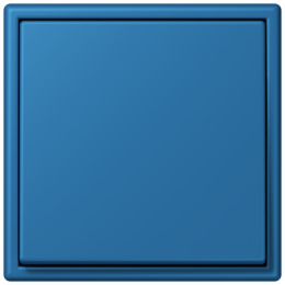 LC98132030 Рамка Les Couleurs Le Corbusier Голубой 1-постовая Jung