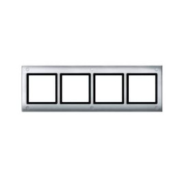 MTN401460 Рамка Aquadesign Алюминий 4-постовая Merten