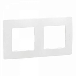 2700627-108 Накладка декоративная на рамку базовую, 2 поста, Simon 27 Play, прозрачный
