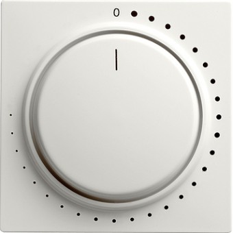 065240 Накладка с кнопкой для поворотного выключателя Белый Gira S-color