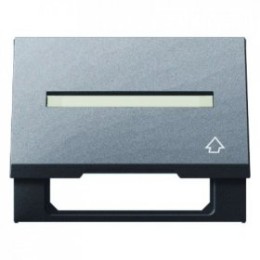 11547106 Промежуточная рамка с откидной крышкой и полем для надписи цвет: антрацит, матовый K.1 Berker