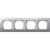 021436 Рамка Event Алюминий 4-постовая Gira