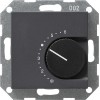 039028 Терморегулятор с размыкающим контактом Антрацит Gira
