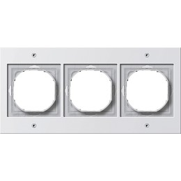 021366 Рамка TX44 Белый 3-постовая Gira