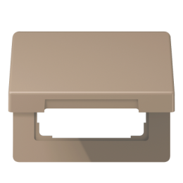 SL590KLGB SL 500 Бронза Откидная крышка для розеток и изделий 50х50 Jung