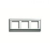 AP583ALWW Рамка A Plus Алюминий / Белый 3-постовая Jung