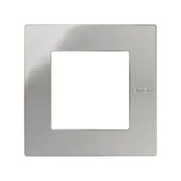 2705610-124 Рамка универсальная, 1 пост, (+суппорт, +шестигранник), 100*100мм, IP44, IK07, Scudo, хром Simon 27