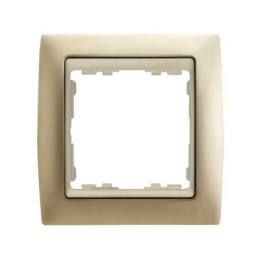 82914-34 Рамка декоративная, 1 пост, Simon 82, шампань-шампань