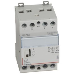 412557 CX3 Контактор 230V 4НЗ 63А с руч.уп. Legrand