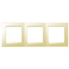 1500630-031 Рамка универсальная, 3 поста, слоновая кость Simon 15