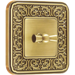 FD01371PB Рамка Emporio Патина 1-постовая Fede