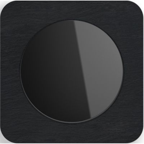 10112384 Рамка R.1 Сланец, черный 1-постовая Berker