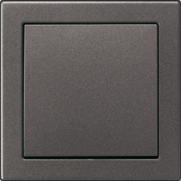 LSD981SW Рамка LS Design Черный 1-постовая Jung