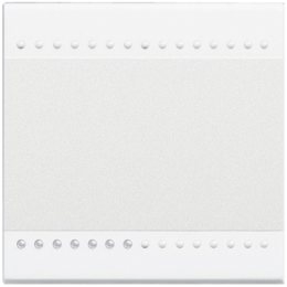 N4915M2N LivingLight Клавиша без символа, размер 2 модуля Bticino