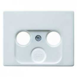 12010179 Центральная панель для антенной розетки 2 и 3 отверстия Berker