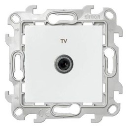 2450476-030 ТВ розетка оконечная, бел Simon 24