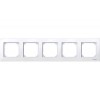 MTN515525 Рамка M-Plan Активный белый 5-постовая Merten