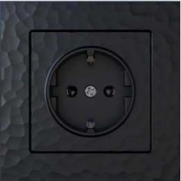 W0012408 Рамка на 1 пост (черный)  Hammer Werkel a052513