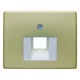 14080002 Центральная панель для розетки UAE цвет: золотой, металл Arsys Berker