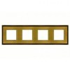 FD01244PM Рамка Madrid Matt Patina 4-постовая Fede