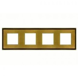FD01244PM Рамка Madrid Matt Patina 4-постовая Fede