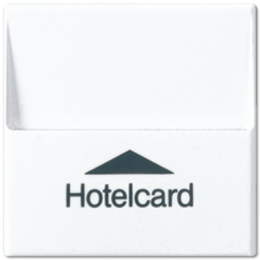 A590CARDWW Накладка карт.выкл., бел. Jung A серия