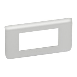 079314 Рамка Mosaic Алюминий 4-модульная Legrand