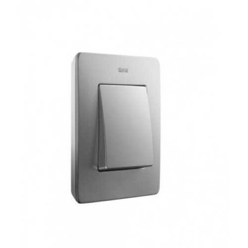 8200610-093 Рамка декоративная, 1 пост, Simon 82 Detail Original, алюминий-белый