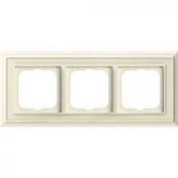 1723-832-500 Рамка Dynasty Слоновая кость 3-постовая ABB