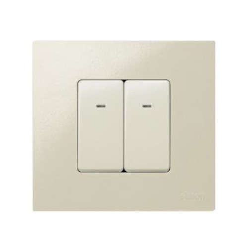 2700610-031 Рамка базовая, 1 пост, 85х91мм, (+суппорт), Simon 27 Play, слоновая кость