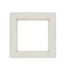 10116082 Рамка Q.1 Белый бархат 1-постовая Berker