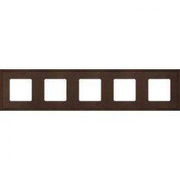 FD01605MK Рамка New Marco Мокко 5-постовая Fede