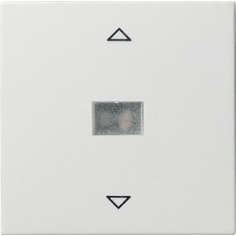 082003 Сенсорный выключатель управления жалюзи белый глянец Белый Gira