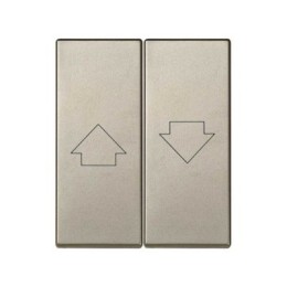 82029-54 Клавиша (2шт) на выключатель двухклавишный проходной для управления жалюзи, S82C, шампань Simon