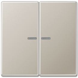 ES2995KO5 LS 990 Edelstahl Клавиша 2-я с подсветкой Jung LS серия