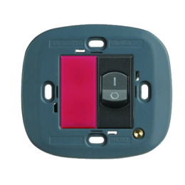 HS4011S Axolute выключатель с неон. рамкой Bticino