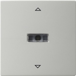 064442 Накладка системы управления жалюзи Серый Gira S-color