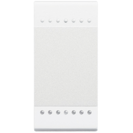 N4003A LivingLight Переключатель с автоматическими клеммами, размер 1 модуль Bticino