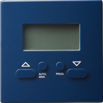 084146 Накладка механизма электронного управления жалюзи Синий Gira S-color