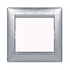 770341 Рамка Valena Алюминий модерн 1-постовая Legrand
