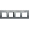 LNA4802M4NA Рамка LivingLight Квадрат Исконный 2+2+2+2 модуля Bticino