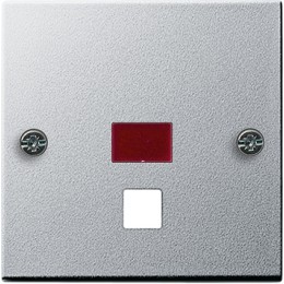 063826 Накладка для шнурового выключателя Алюминий Gira