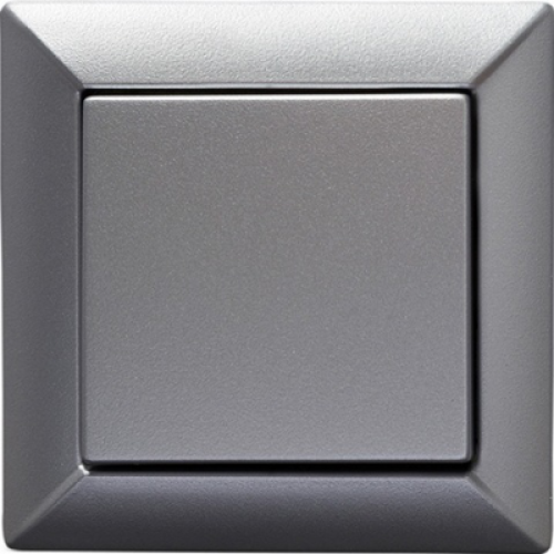 EP481AL Рамка ECO Profi Алюминий 1-постовая Jung