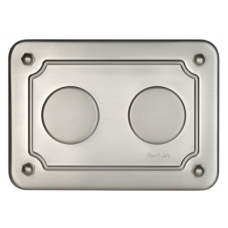 30402512 Двойной распределительный короб 175X125X50MM, глянцевый никелированный Fontini 30402512 Двойной распределительный короб 175X125X50MM, глянцевый никелированный Fontini