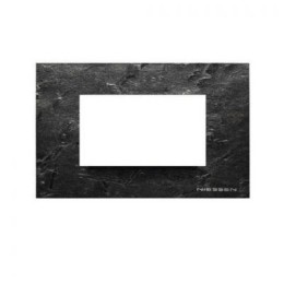 N2474 PZ Рамка итальянского стандарта Zenit Натуральный сланец 4 модуля ABB