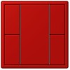 LC502TSA32090 Les Couleurs® Le Corbusier KNX кнопочный модуль F 50 с двумя парами кнопок rouge vermillon 31 Jung