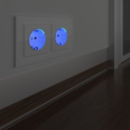 WL01-10-03 Розетка с заземлением и подсветкой (белая) Antik Werkel a041316