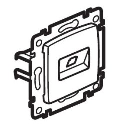 774238 Valena Розетка комп(RJ45) 1-ая 5кат.крепление винт.(без лапок) Legrand